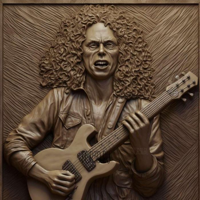 kirk hammett 4 stl model for CNC